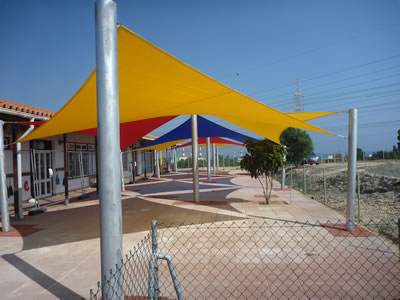 Shade Sail Commercial Image